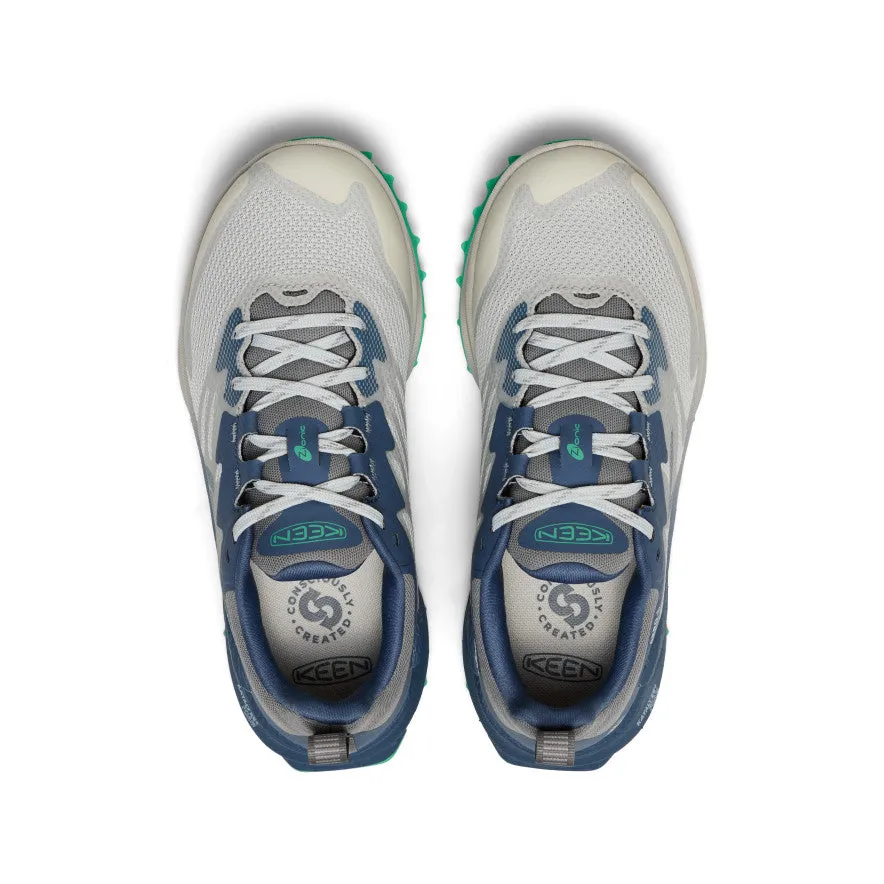 Women's Zionic NXT Waterproof Hiking Shoe  |  Vapor/Ballad Blue,Anti-Slip