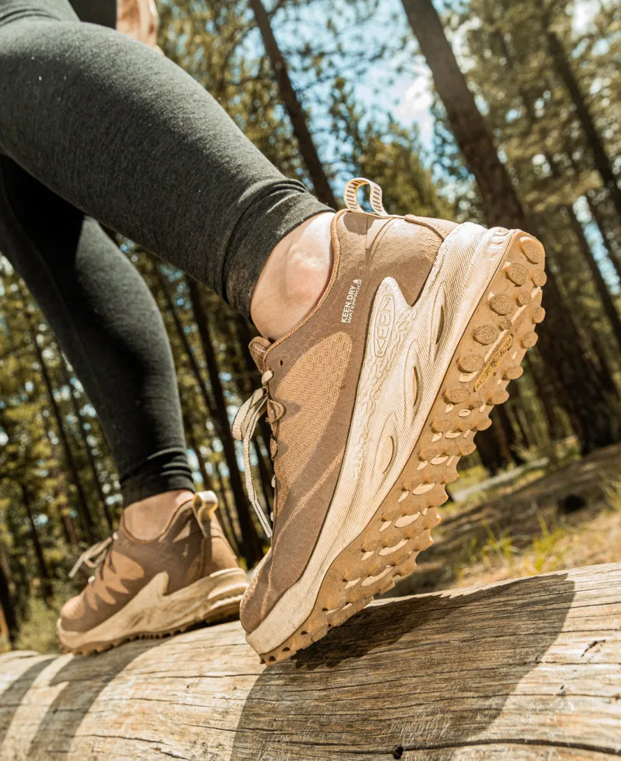 Women's Zionic Waterproof Hiking Shoe  |  Warm Taupe/Raw Umber,Anti-Slip