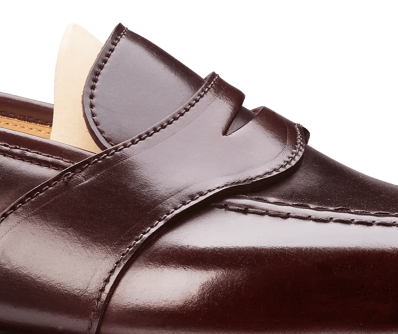 Yale Burgundy Cordovan,Men Loafers